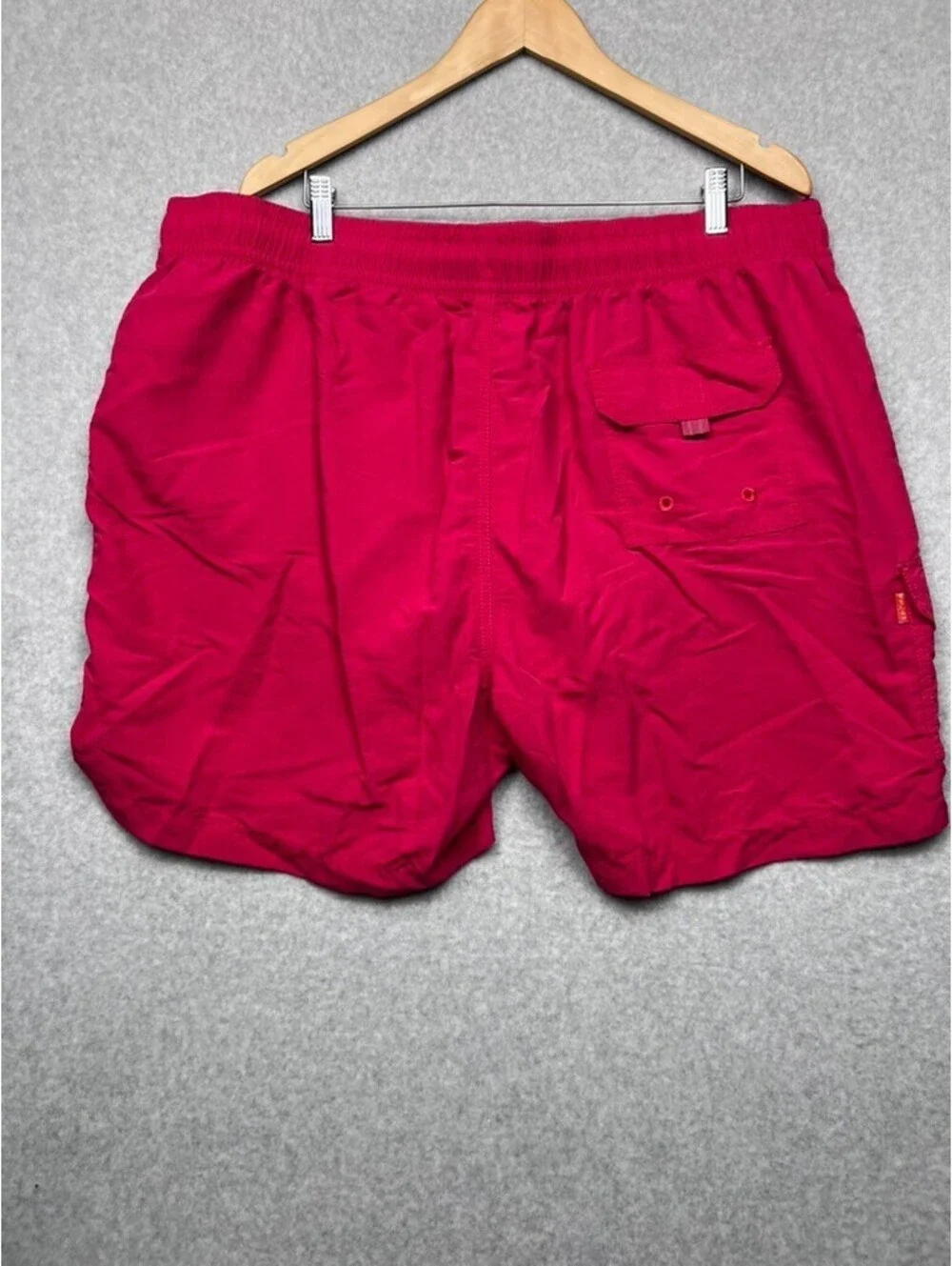 Tommy Bahama Relax Swim Trunks Mens XXL Pink Red Mesh Lined Beachwear Board Shor